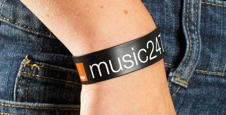 Bracelet en plastique