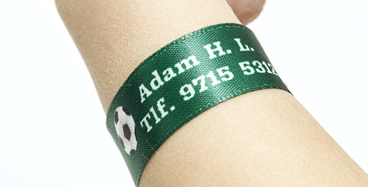 Bracelets d'identification pour enfant