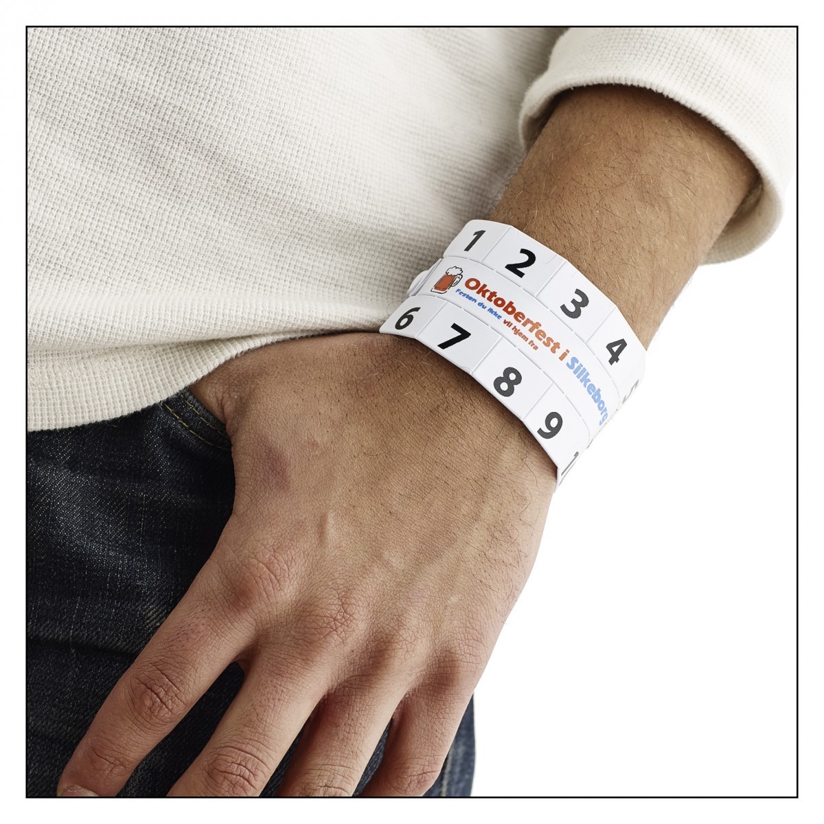 Lot De 660 Bracelets D'Entrée Néon Étanches - 6 Couleurs Fluorescentes Pour Événements & Fêtes