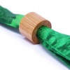 Bracelet de festival durable avec fermeture en bambou
