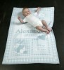 Couverture pour bébé personnalisée en coton bio