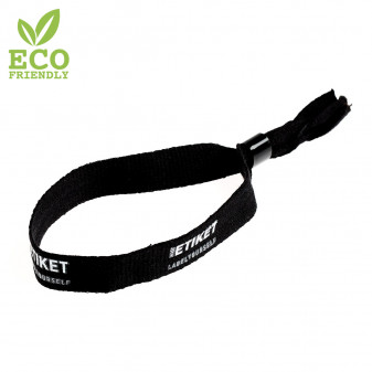 Bracelets de festival durables en coton biologique
