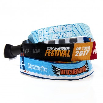 Bracelets de festival personnalisables