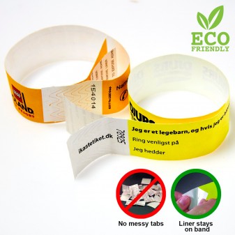 Bracelets Tabless - fermeture sans génération de déchets