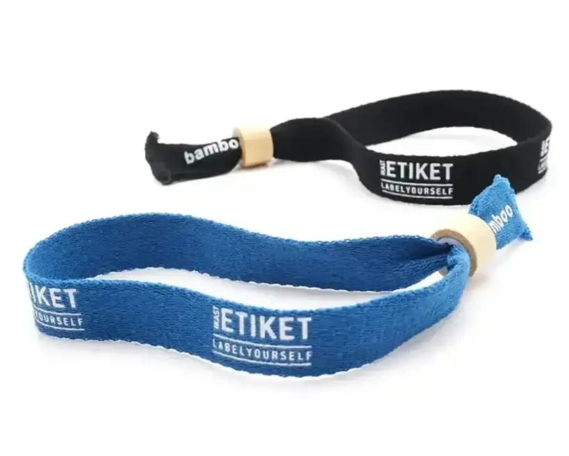Bracelet de festival éco-responsable en bambou