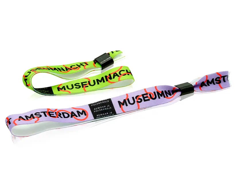Bracelet de festival avec impression