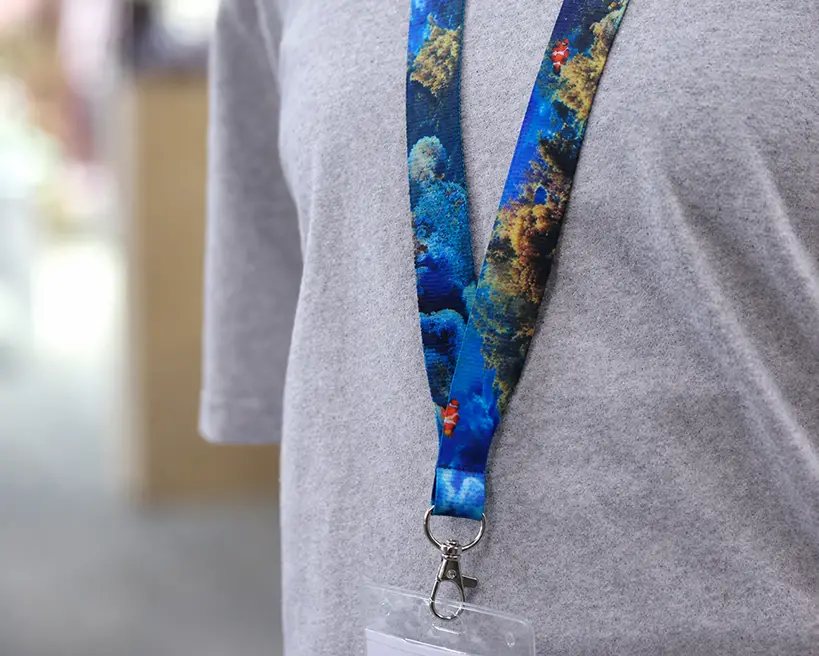 Porte-clés à dragonne en Ocean Bound Plastic