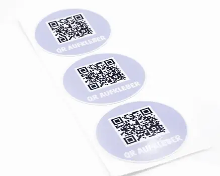 Autocollants avec code QR