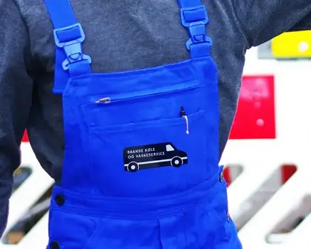 Impressions sur mesure pour vêtements de travail