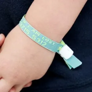 Bracelet d'identification personnalisé pour enfants