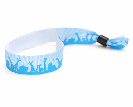 Bracelets de festival de fête bleus
