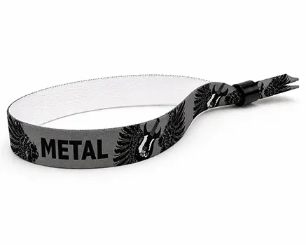 Bracelets de festival pour festivals de rock