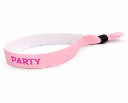 Bracelets de festival rose clair