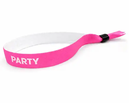 Bracelets de festival roses