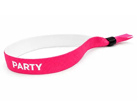 Bracelets de festival magenta