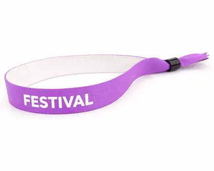 Bracelets de festival couleur lavande