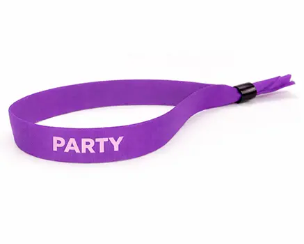 Bracelets de festival violets