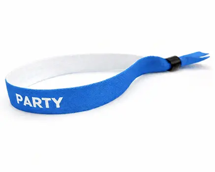 Bracelets de festival bleus