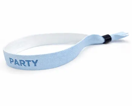 Bracelets de festival bleu bébé