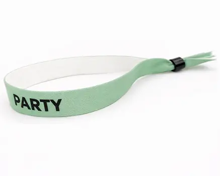 Bracelets de festival vert clair