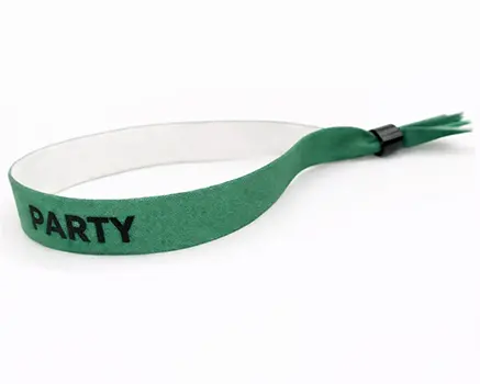 Bracelets de festival vert mousse