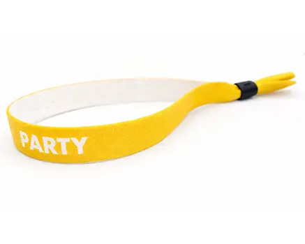 Bracelets de festival jaune soleil