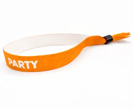Bracelets de festival orange pêche